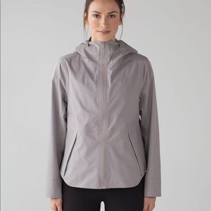 Lululemon Grey Rain Jacket
